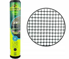 Plastikinis sodo tinklas Nortene, 10 mm akutės, antracito spalvos, 0,5 x 5 m