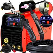 Suvirinimo aparatas IDEAL TECNOMIG 203 LED MIG/MAG/TIG, pusiau automatinis inverteris