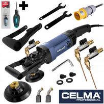 Akmens poliravimo įrankis CELMA PRO PRAw 130D 1600W 110V + MAKITA atsuktuvas