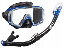 Nardymo rinkinys TUSA VISIO, mėlynas (kaukė ir snorkelis)