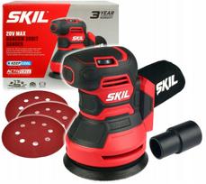 Ekscentrinis kampinis šlifuoklis SKIL3745CA, belaidis, 20V MAX, be akumuliatoriaus