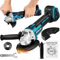 Kampinis šlifuoklis RILBSTIX 125 mm, 1000 W, belaidis, tinka Makita akumuliatoriams