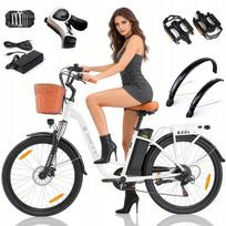 Elektrinis dviratis TTGO YY-26ST, 250W, 14,5 Ah, 75 km, vyrams ir moterims