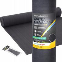 Tinklinė uždanga tvorai, 95% tankumo, 1x50 m, antracito spalvos