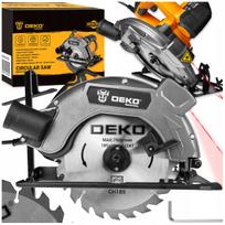 Diskinis pjūklas DEKO, 1600 W, 185 mm medienai