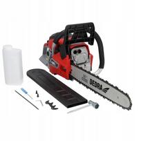 Benzininis grandininis pjūklas 45 cm, 2,4 kW, DEDRA DED8718