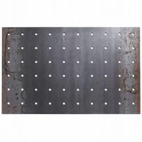 Plieninė suvirinimo plokštė 1000x600x5 mm, darbo stalas, fi16, 100x100