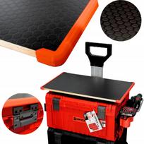 Sustiprintas Qbrick Pro 30x50 cm vandeniui atsparus dangtis su kabliukais