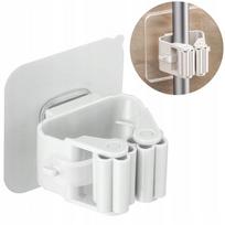Savitvirtinantis šluotų ir mopų laikiklis be gręžimo