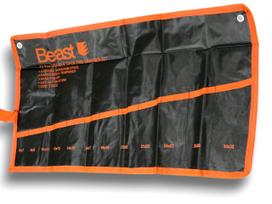 Raktų laikiklis BEAST, 12 kišenių, 6–32 mm raktams, 62x34 cm