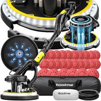 Gipso sienų šlifuoklis su dviem LED, toolme tm250