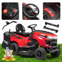 Sodo traktorius NAC, Loncin variklis 452cc, žolės rinktuvas 250 l, pjovimo plotis 86 cm