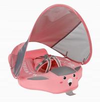 Kūdikių plaukimo ratas Mambobaby, rožinis