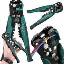 Automatinės izoliacijos nuėmimo ir vielos kirpimo replės, 0,2–6 mm
