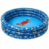 Pripučiamas vaikų baseinas 99 cm, 3 žiedų, PVC, nuo 2 metų