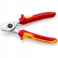 Izoliuotos kabelių žirklės KNIPEX 1000V, 165 mm