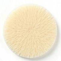 Poliravimo padas su „Velcro“, 125 mm, natūrali vilna