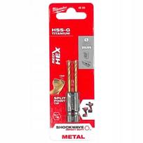 Metalo grąžtai MILWAUKEE HEX HSS-G 4 mm, 2 vnt., 48894708