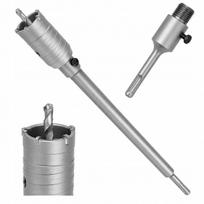 Betono grąžtas su SDS+ 40 mm, 600 mm ilgio, su adapteriu