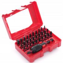 Antgalių rinkinys Strong Impact, TORX, PZ1, HEX3, 32 vnt., lagaminėlyje