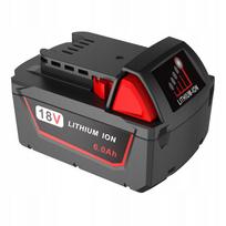 Atsarginė 6.0Ah 18V Li-Ion baterija Milwaukee M18