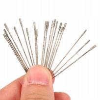 Deimantinės grąžtų karūnėlės, 1 mm, 20 vnt.