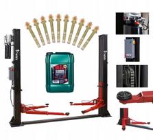 Dviejų kolonų keltuvas Redats L-220, 4T, 4000 kg, automatinis, 400 V, su alyva