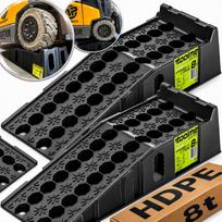 Automobilio rampa Raids 8T, 2 vnt., HDPE, TM020