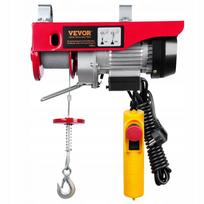 Elektrinis keltuvas VEVOR 250 kg, 510 W, 220 V, 12 m trosas, 4,3 m pultelis