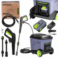 Belaidis aukšto slėgio plovimo įrenginys Kraft&Dele, 700W, 42V, 3000 mAh, 200 bar, 260 l/val.
