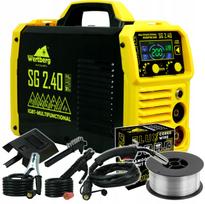 Suvirinimo aparatas FLUX MMA/TIG, pusiau automatinis, 200A, IGBT, LCD