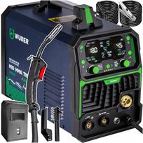 Suvirinimo aparatas WUBER 250A, MIG/FLUX/MMA/TIG, IGBT