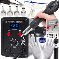 Plastiko virinimo aparatas Techrebal 858D ULTRA 750W, PP antgalis, dovana