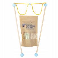 Muilo burbulų rinkinys su mediniais pagaliukais ANIMANDI, 5 l skystis, PREMIUM