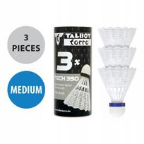 Badmintono kamuoliukai Talbot Tech 350, 3 vnt., treniruotėms