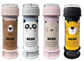 Muilo burbulų žaislai vaikams BEBE, 4 vnt., 60 ml