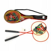 Badmintono rinkinys: 2 raketės ir plunksninukas, 670×210 mm