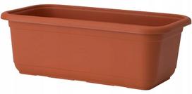 Gėlių lovelis VENUS ECO 60 cm, terakotos spalvos