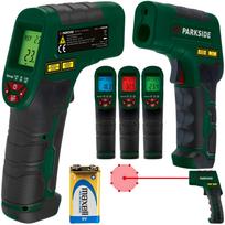 Infraraudonųjų spindulių bekontaktis termometras PARKSIDE PTI380 B1, -50–+380°C