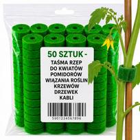 50 vnt. Velcro juostelės augalų, krūmų, medžių ir kabelių tvirtinimui