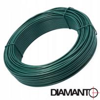 Sodo viela su PVC danga, 3,4 mm, 52 m, žalia