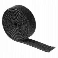 Lipni juostelė augalams tvirtinti VELCRO, juoda, 12,5 mm x 2 m, TYHLT12502/BK