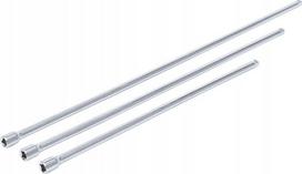 Ilgų antgalių rinkinys BGS, 6,3 mm (1/4"), 300/380/450 mm, 3 vnt.