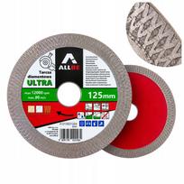 Deimantinis diskas 125 mm keramikos ir akmens plytelių pjovimui 45°