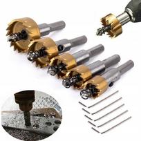 Metalo žiedinių pjūklų rinkinys SPECTRAL, 5 vnt. (16–30 mm)