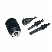 Grąžto galvutė 2-13 mm, savaime užsifiksuojanti, su adapteriais SDS HEX 1/2