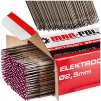 Suvirinimo elektrodai MAR-POL, 2,5 mm, 300 mm, rutiliniai, 5 kg