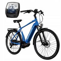 Elektrinis trekingo dviratis Zundapp X500 28", 250W, Bosch, 51 cm, mėlynas