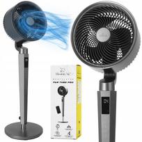 Grindų ventiliatorius TUBE PRO su laikmačiu ir 3D osciliacija