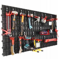 Įrankių lenta 151x76 cm su kabliukais, Qbrick Tools Garage